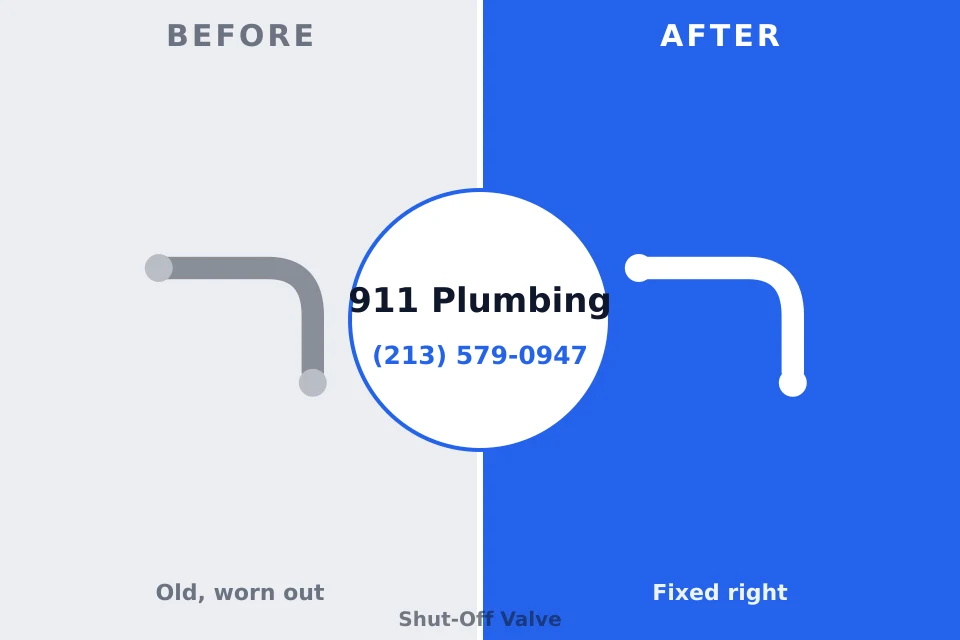 Before and after: plumbing repair Raymond, IL